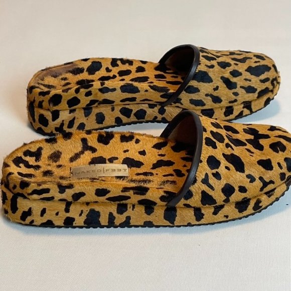 Naked Feet Leopard print Sandals - Picture 2 of 9
